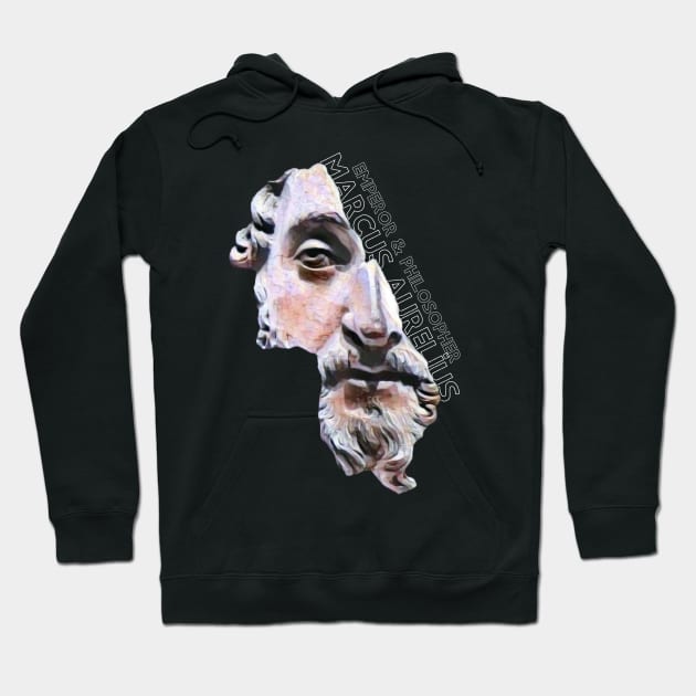 Emperor & Philosopher Marcus Aurelius Hoodie by Wollvie